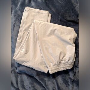 Light grey warm up pants